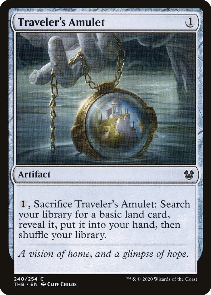 Traveler's Amulet · Theros Beyond Death