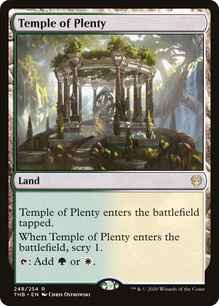 Temple of Plenty · Theros Beyond Death