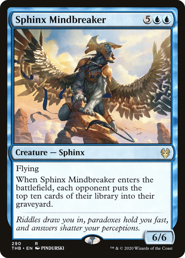 Sphinx Mindbreaker · Theros Beyond Death