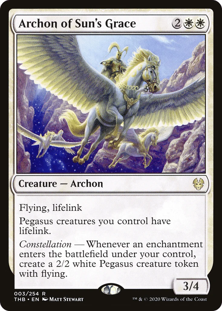 Archon of Sun's Grace · Theros Beyond Death