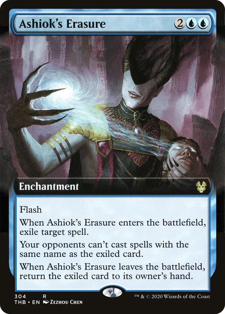 Ashiok's Erasure · Theros Beyond Death