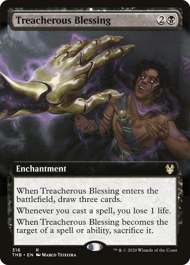 Treacherous Blessing · Theros Beyond Death