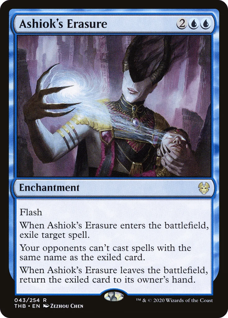 Ashiok's Erasure · Theros Beyond Death