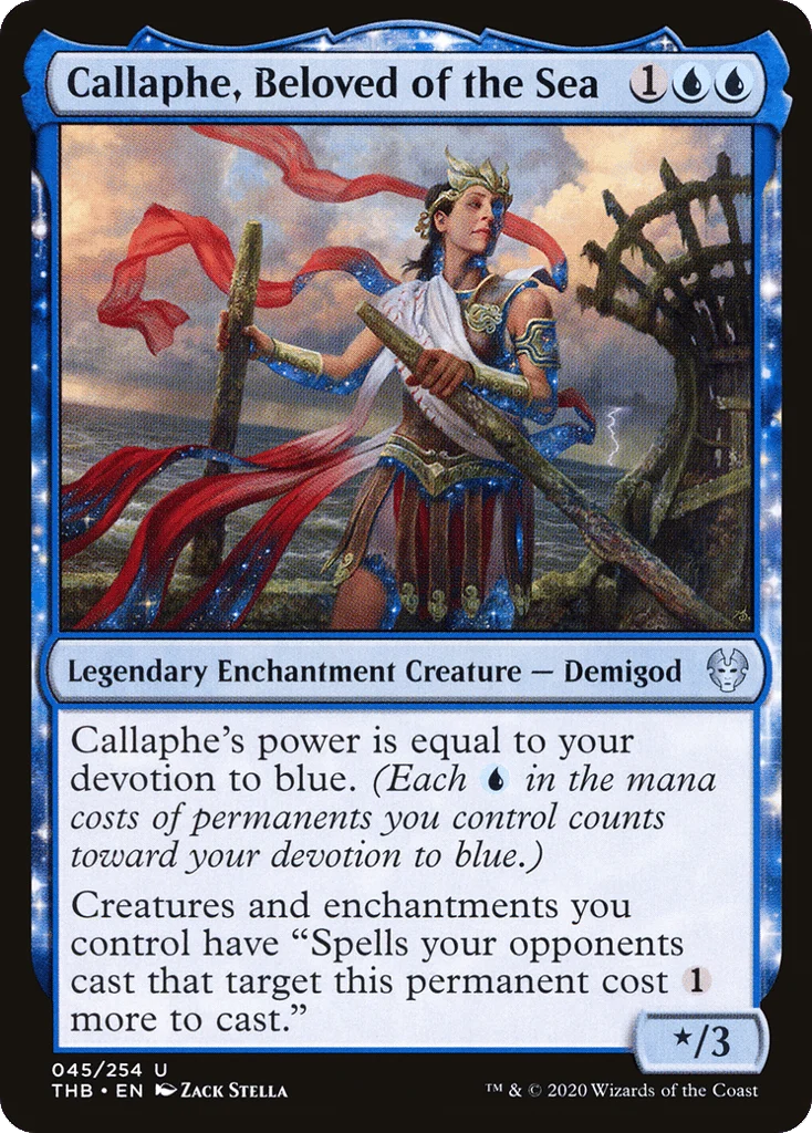 Callaphe, Beloved of the Sea · Theros Beyond Death