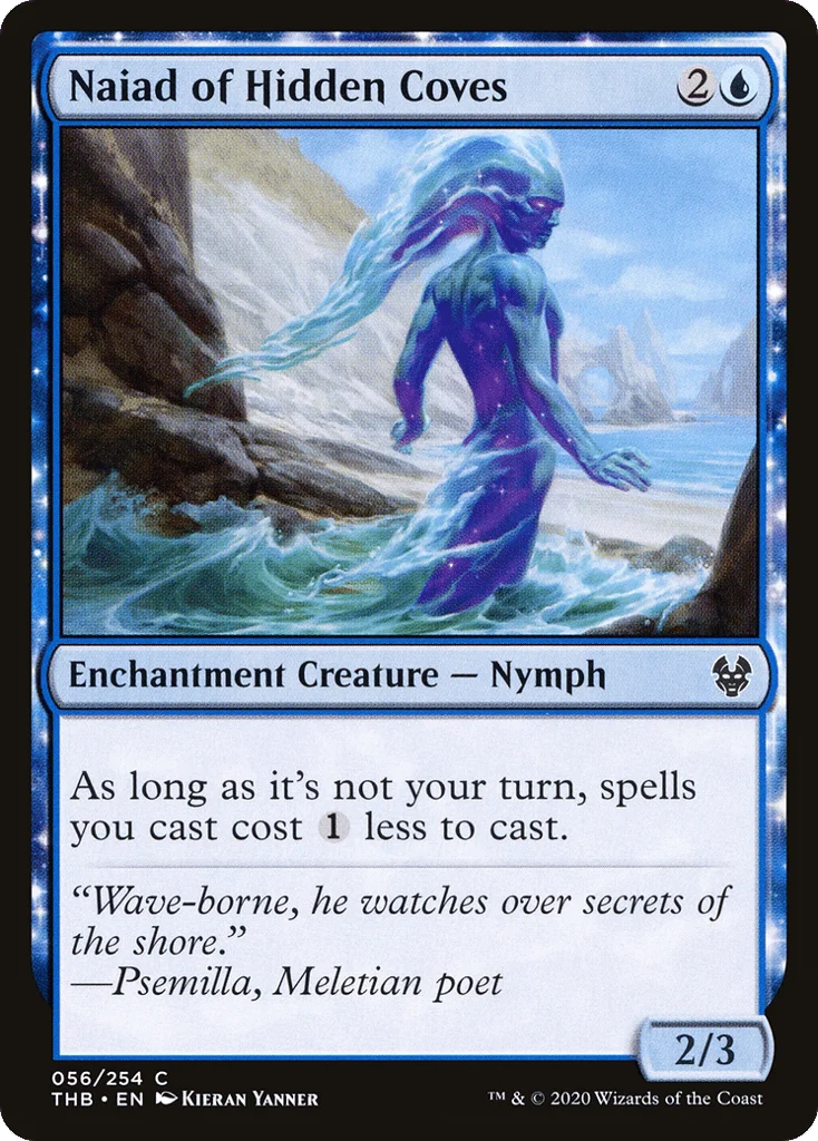 Naiad of Hidden Coves · Theros Beyond Death