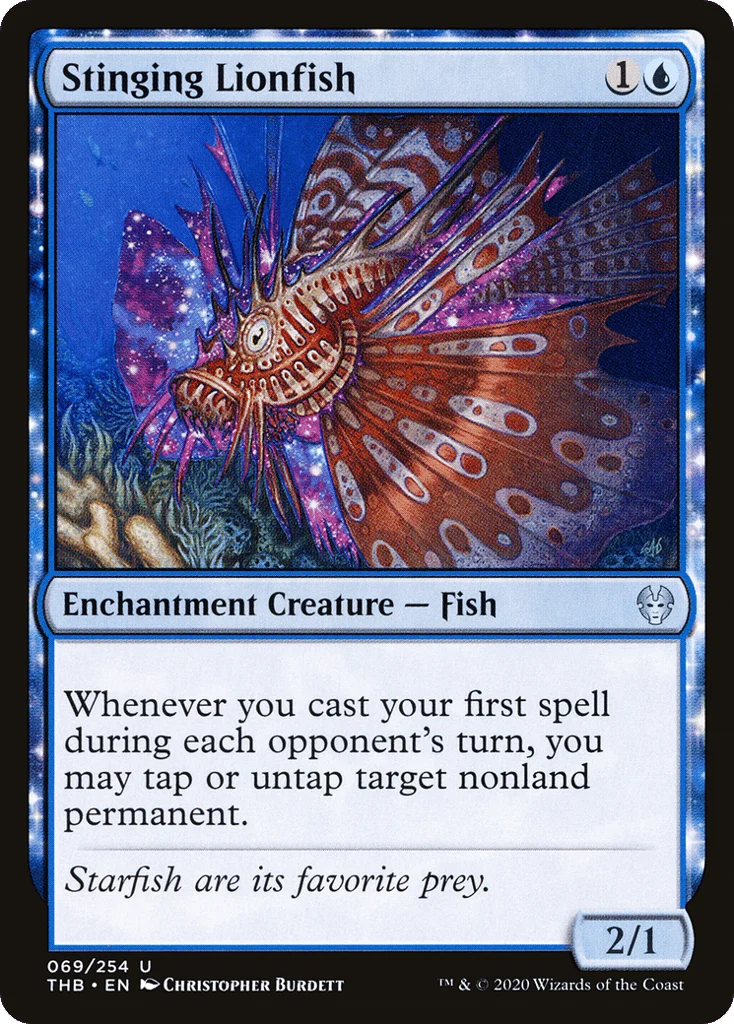 Stinging Lionfish · Theros Beyond Death