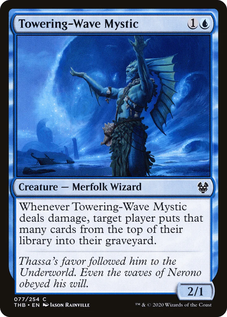 Towering-Wave Mystic · Theros Beyond Death