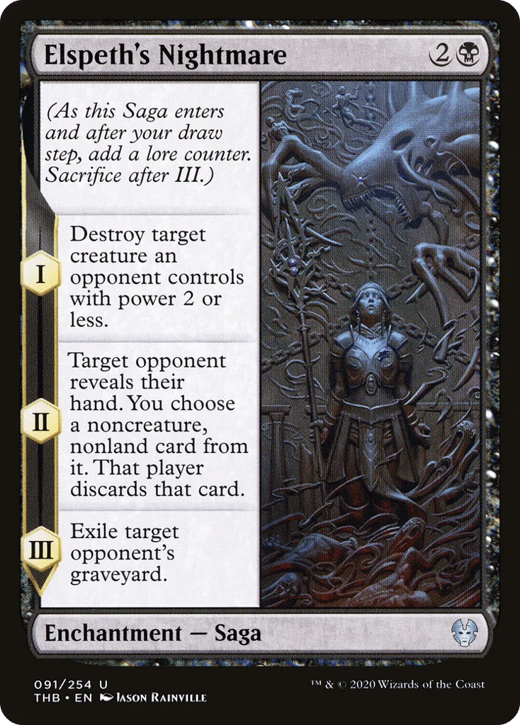 Elspeth's Nightmare · Theros Beyond Death