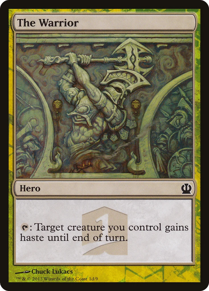 The Warrior · Theros Hero's Path