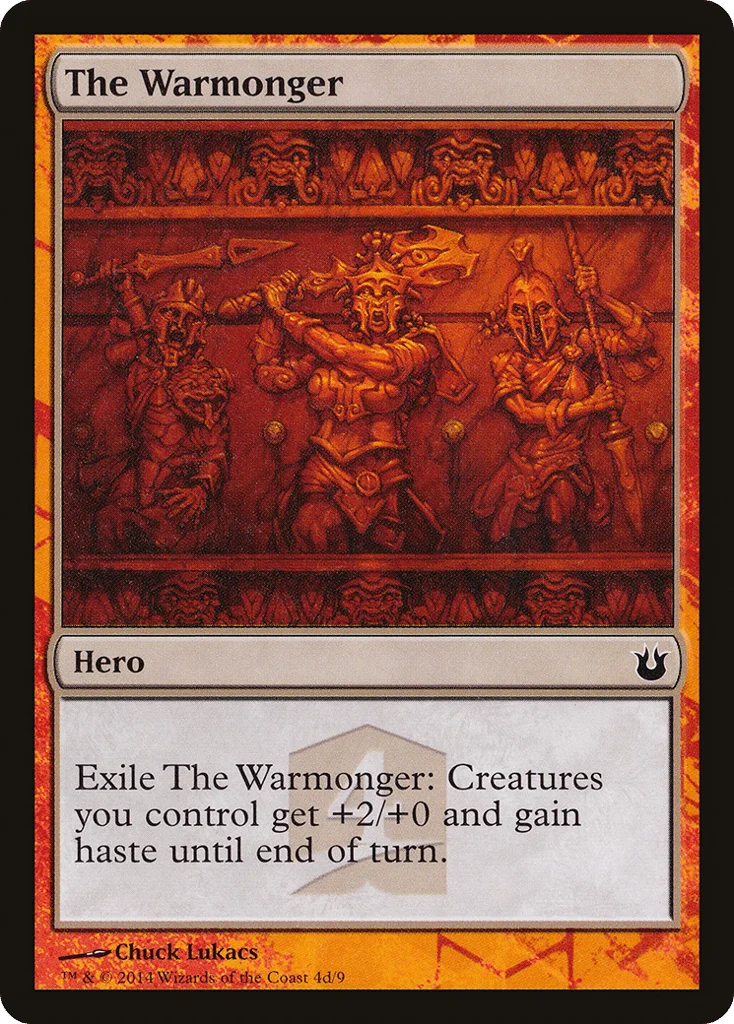 The Warmonger · Born of the Gods Hero's Path