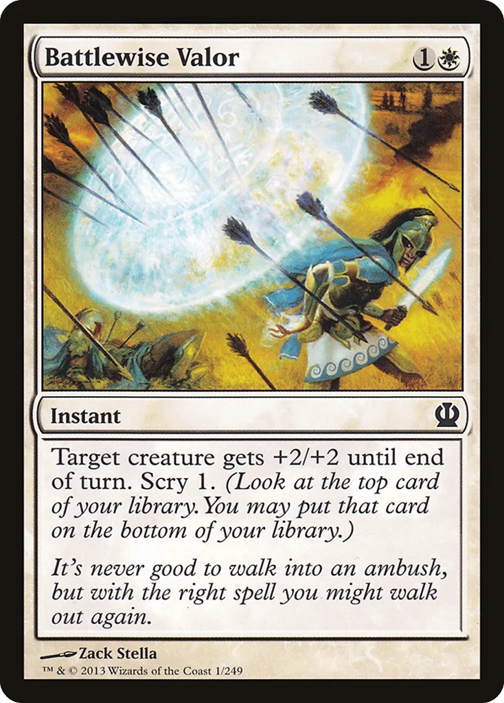 Battlewise Valor · Theros