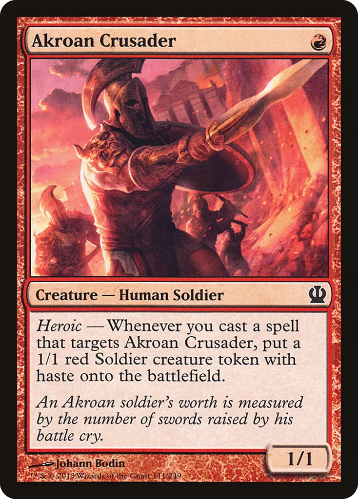 Akroan Crusader · Theros