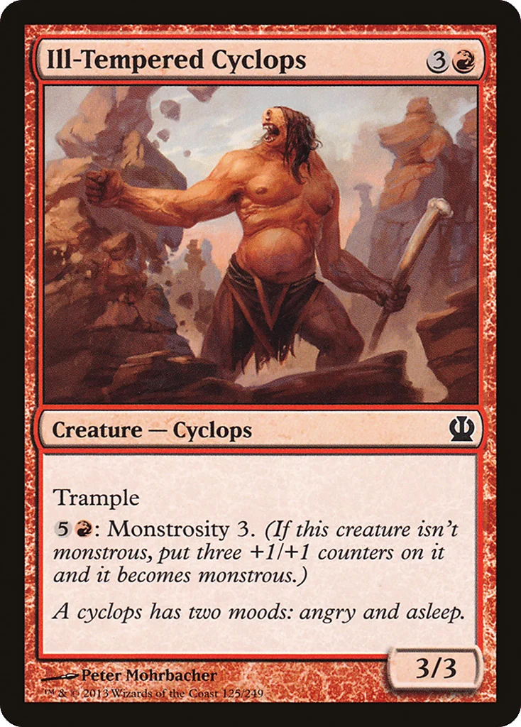 Ill-Tempered Cyclops · Theros