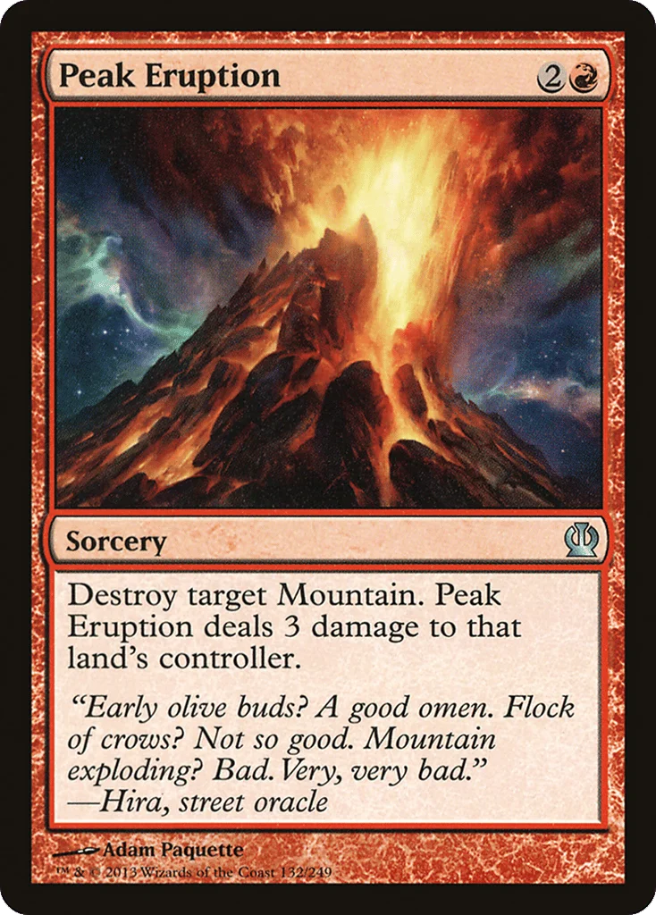 Peak Eruption · Theros