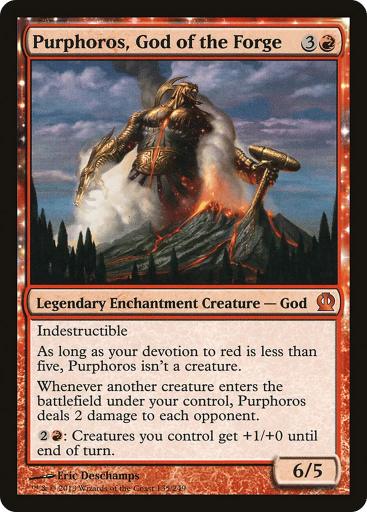 Purphoros, God of the Forge · Theros