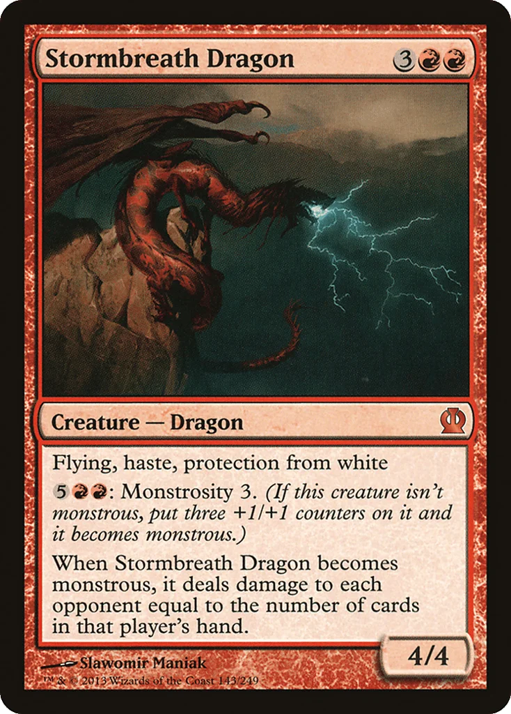 Stormbreath Dragon · Theros