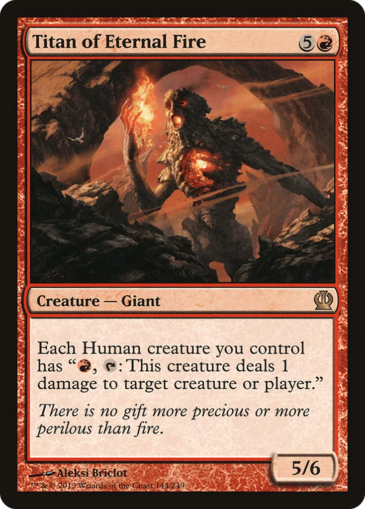 Titan of Eternal Fire · Theros