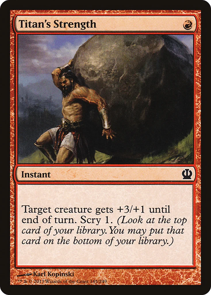 Titan's Strength · Theros