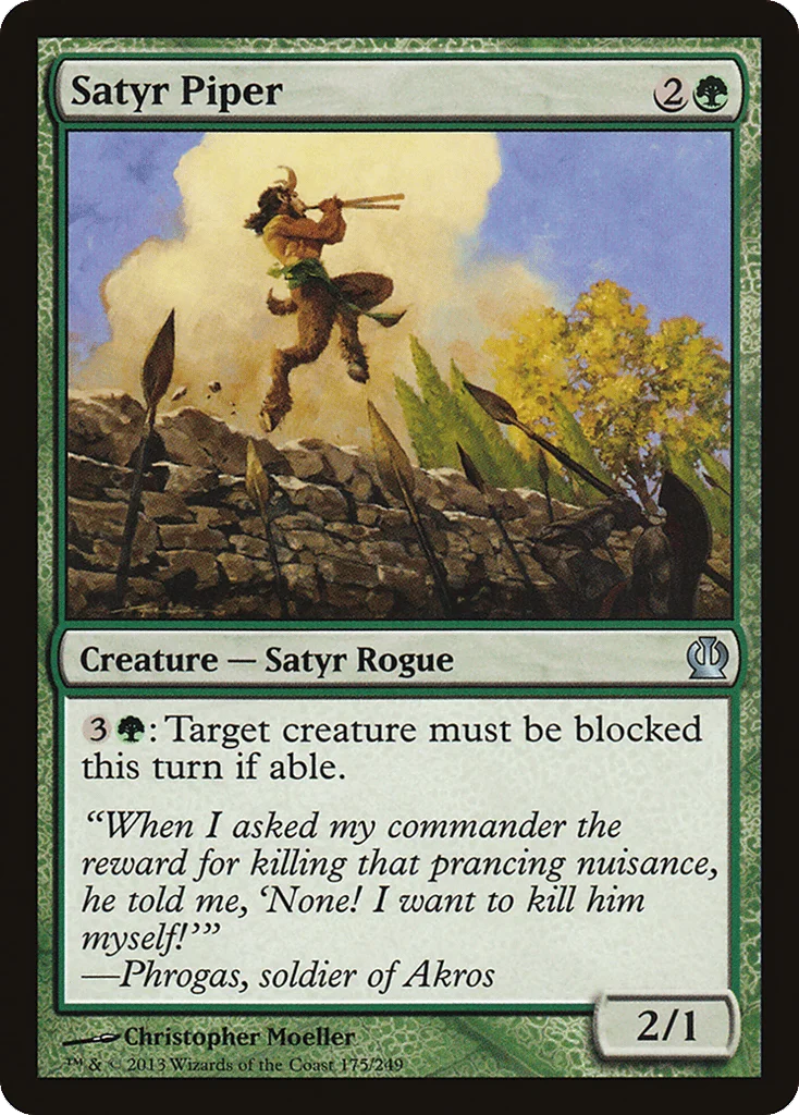 Satyr Piper · Theros
