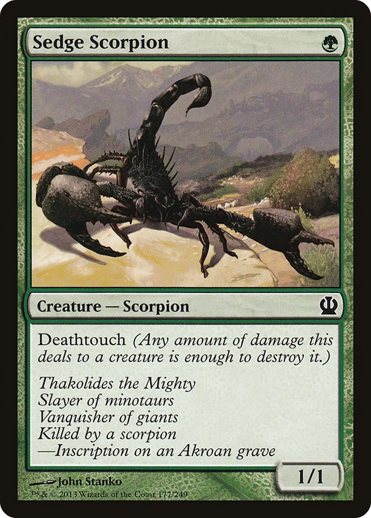 Sedge Scorpion · Theros