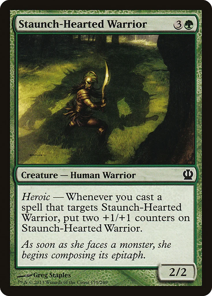Staunch-Hearted Warrior · Theros
