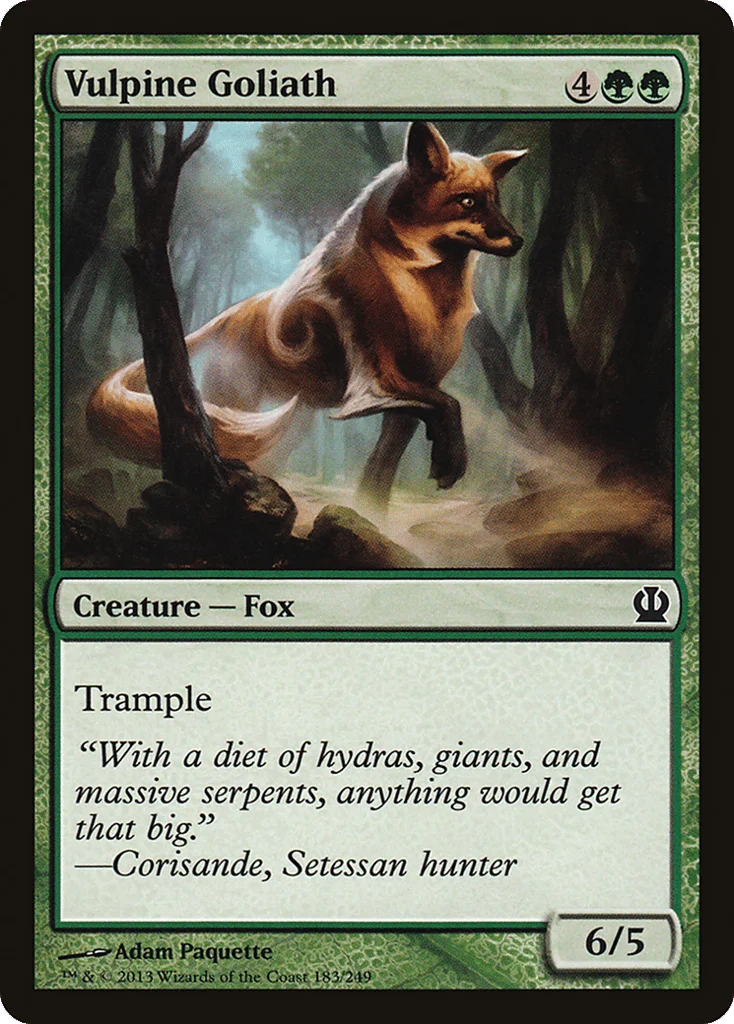 Vulpine Goliath · Theros