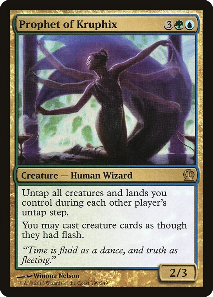 Prophet of Kruphix · Theros