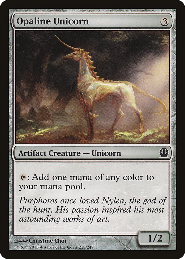 Opaline Unicorn · Theros