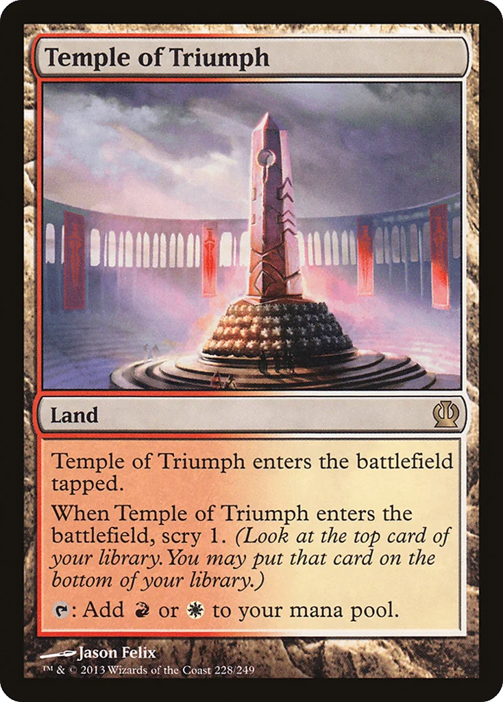 Temple of Triumph · Theros