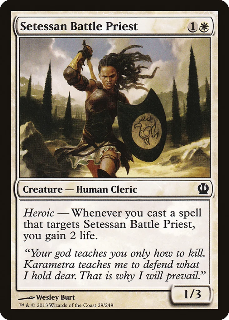 Setessan Battle Priest · Theros