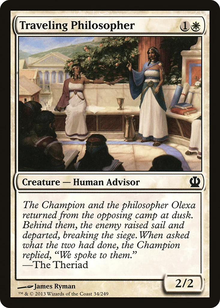Traveling Philosopher · Theros