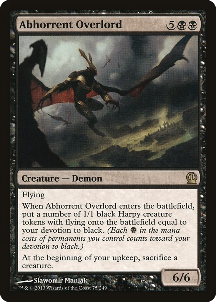 Abhorrent Overlord · Theros