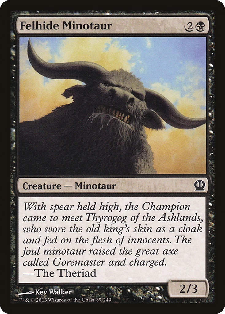 Felhide Minotaur · Theros