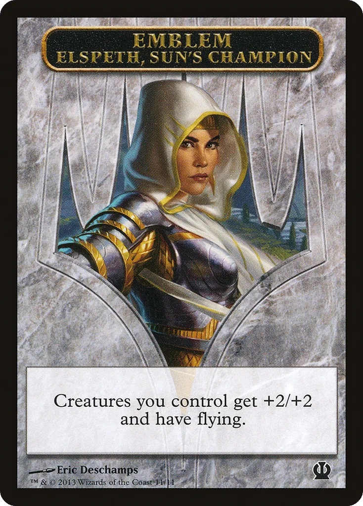 Elspeth, Sun's Champion Emblem · Theros