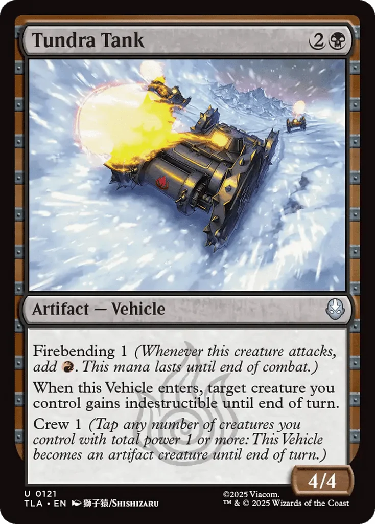 Tundra Tank · Avatar: The Last Airbender