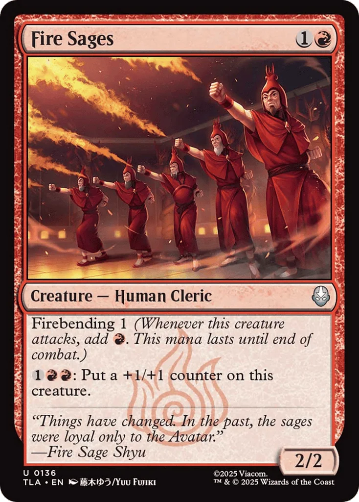 Fire Sages · Avatar: The Last Airbender