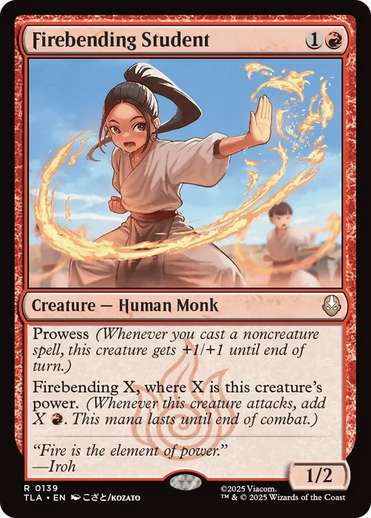 Firebending Student · Avatar: The Last Airbender