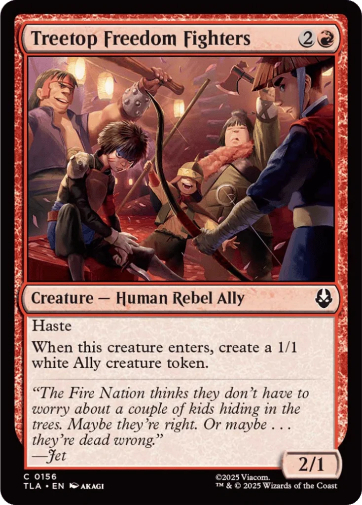 Treetop Freedom Fighters · Avatar: The Last Airbender