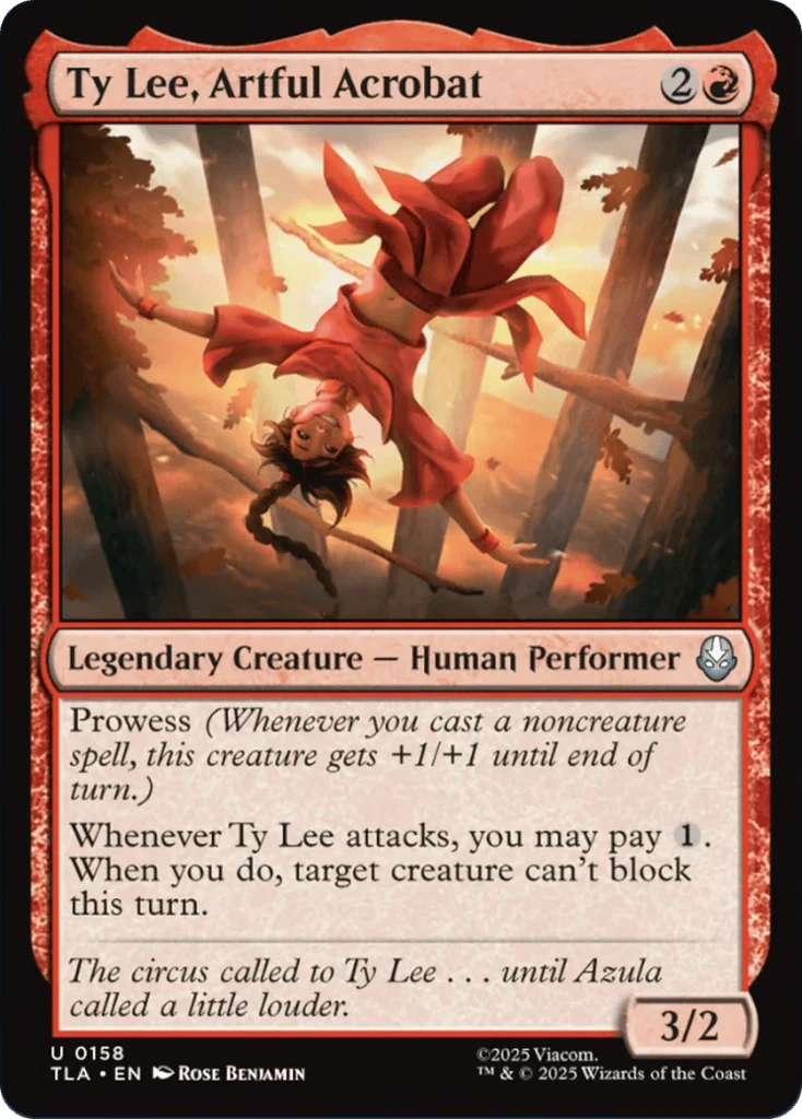 Ty Lee, Artful Acrobat · Avatar: The Last Airbender