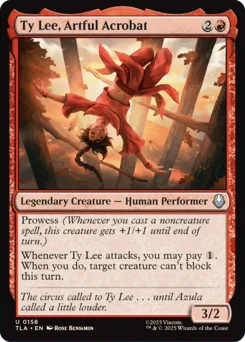 Ty Lee, Artful Acrobat