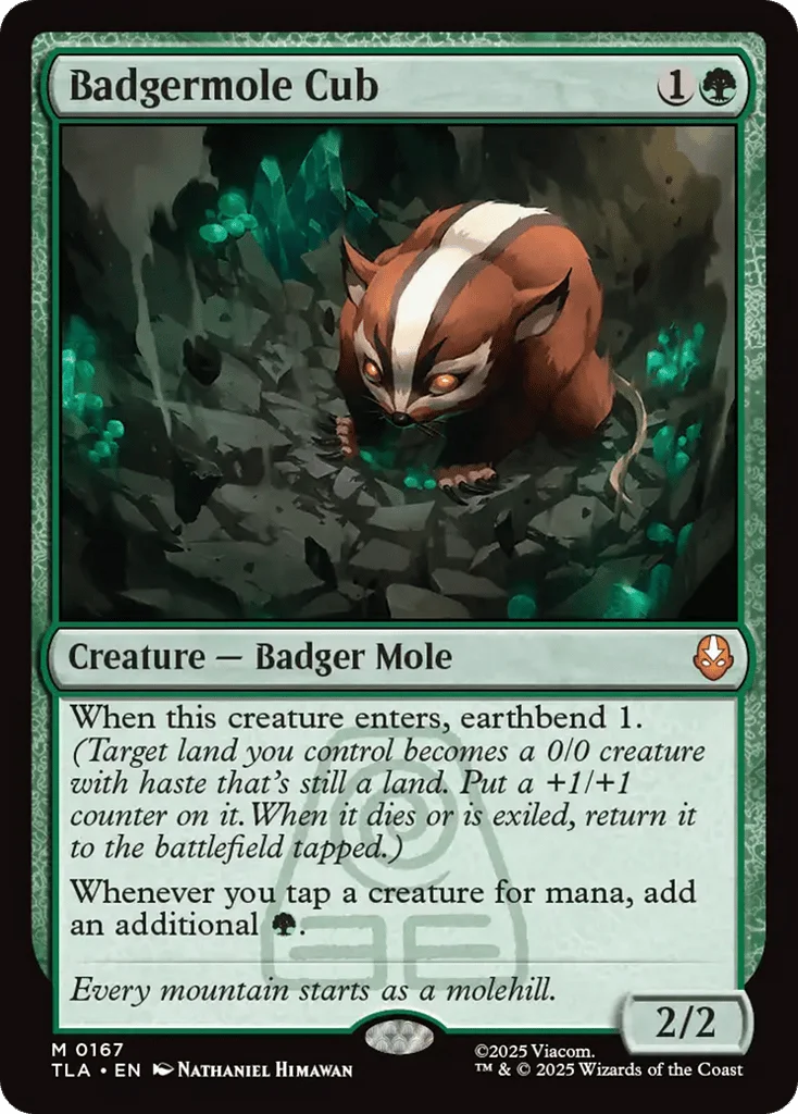 Badgermole Cub · Avatar: The Last Airbender