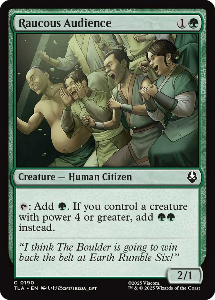 Raucous Audience · Avatar: The Last Airbender