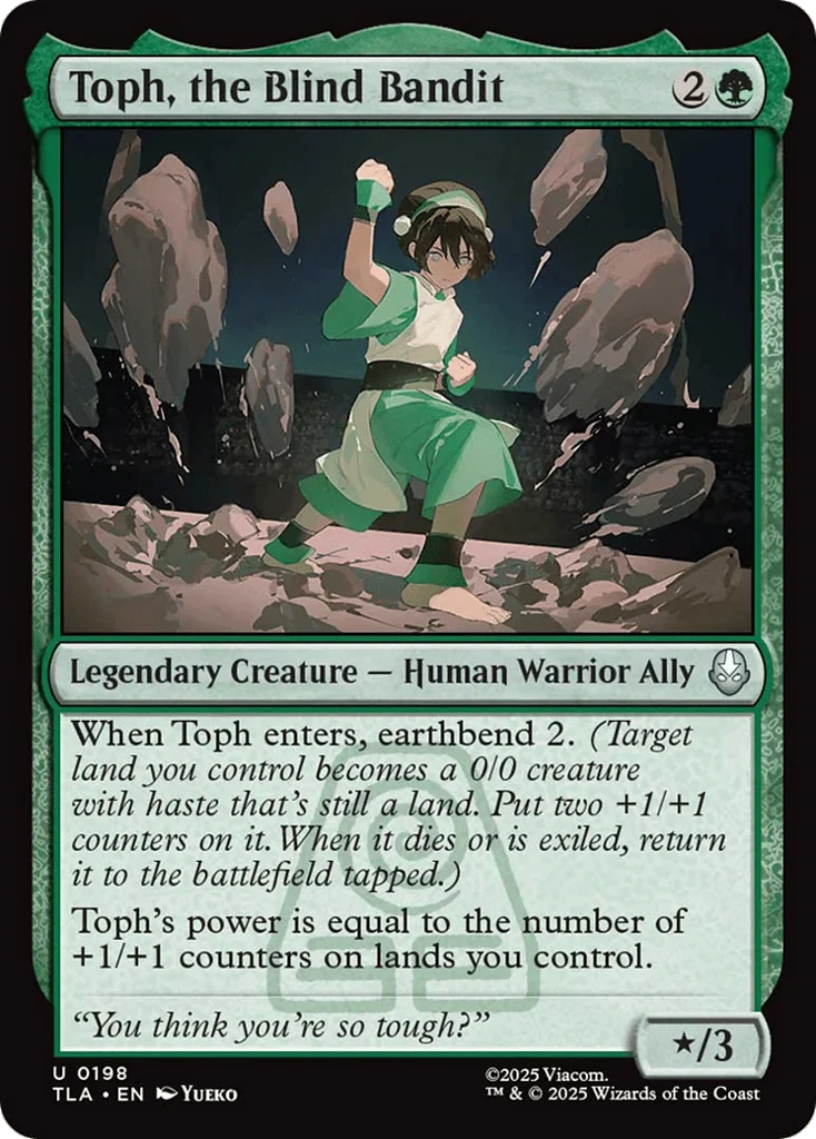 Toph, the Blind Bandit · Avatar: The Last Airbender