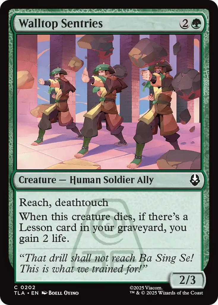 Walltop Sentries · Avatar: The Last Airbender