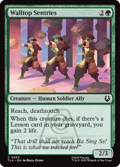 Walltop Sentries