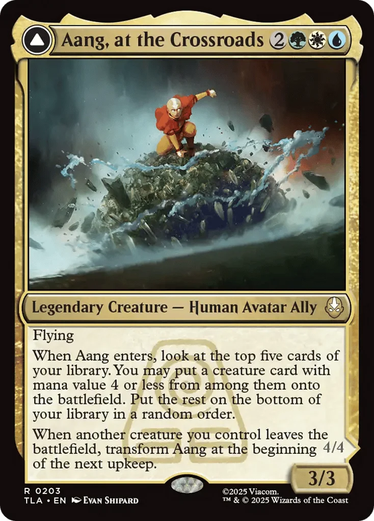 Aang, at the Crossroads // Aang, Destined Savior · Avatar: The Last Airbender