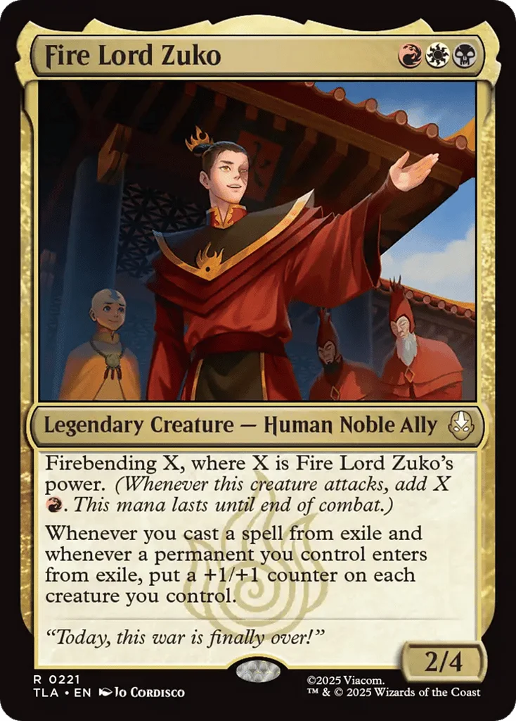 Fire Lord Zuko · Avatar: The Last Airbender