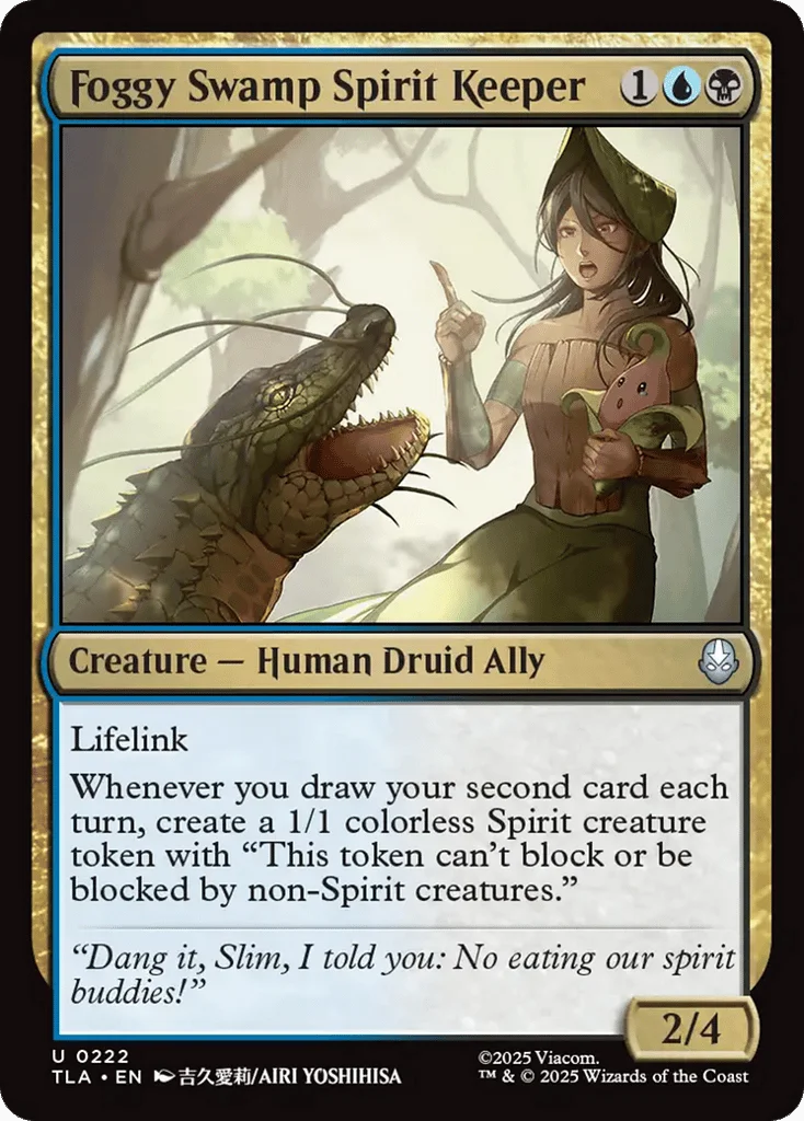 Foggy Swamp Spirit Keeper · Avatar: The Last Airbender