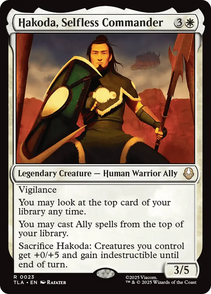 Hakoda, Selfless Commander · Avatar: The Last Airbender