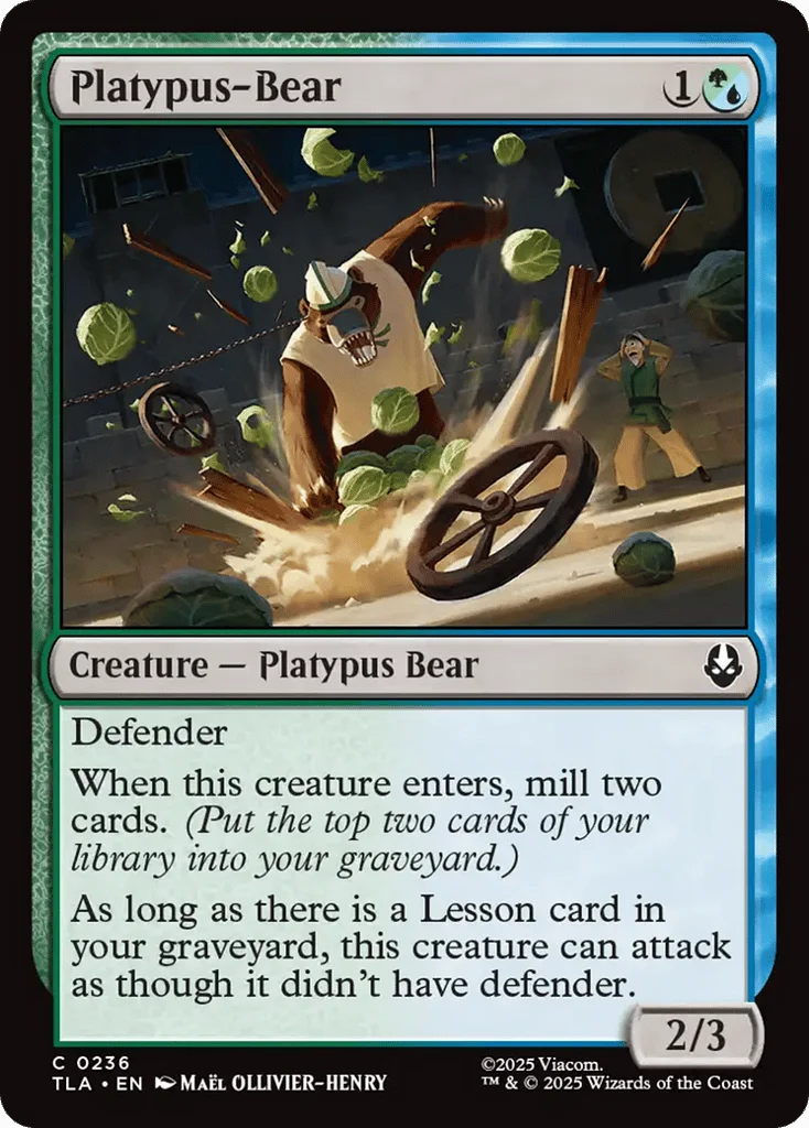 Platypus-Bear · Avatar: The Last Airbender